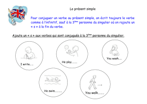 Le présent simple