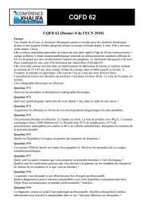 CQFD 62 (Dossier 8 de l`ECN 2010)