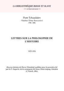 Lettres - Bibliothèque russe et slave