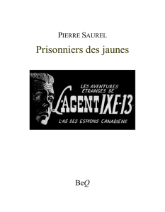 Prisonniers des jaunes - La Bibliothèque électronique du Québec