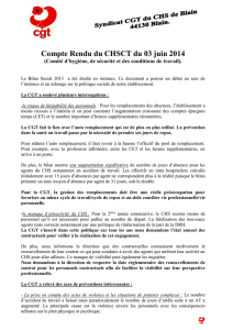 Tract chsct juin 2014 - La CGT du CHS de Blain - E