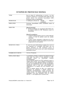 Oncology Protocol Body