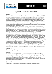 CQFD 33 – Dossier 6 de l`ECN 2007