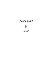 Chapitre 1 PROTO-DAO