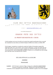 CLUB DES CH`TIS NANCRASSIENS 4, rue de la justice 17600