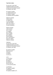 Capt`aine naimo - La Tordue me manque…