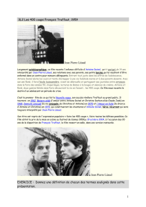 Biographie de François Truffaut 1932/ 1984