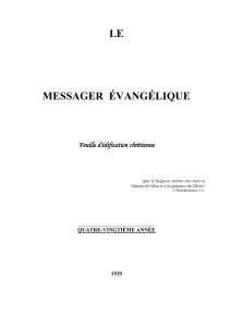 1939 - La Sainte Bible: Un message pour vous!
