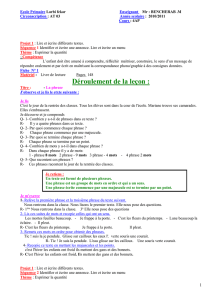 Fiche de Grammaire4AP