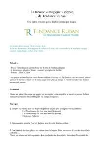 Trousse magique - Tendance Ruban – Renaissance Ribbons France
