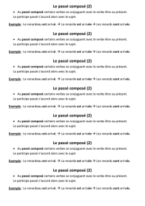 Le passé composé (2) - Le Cartable Fantastique