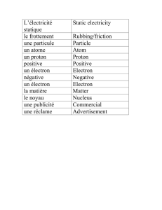 L`électricité statique - hrsbstaff.ednet.ns.ca