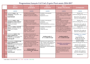 S3 Progressions français Ce2 Cm1 d`après Picot année 2016-2017