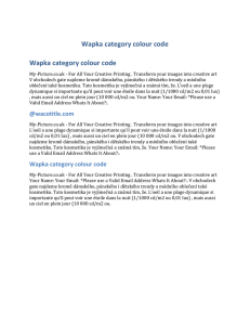 Wapka category colour code