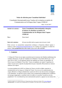 Notice consultant OAS - UNDP | Procurement Notices