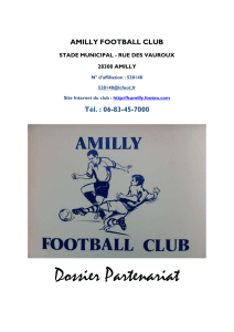 pourquoi un partenariat avec le football club d`amilly