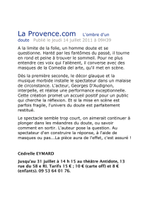 La Provence.com L`ombre d`un doute Publié le jeudi 14 juillet 2011