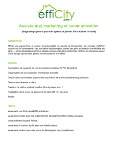 Assistant(e) marketing et communication