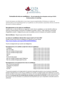 Télécharger le formulaire de mise en candidature