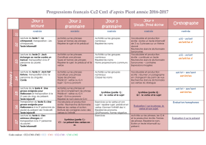 prog Fr Picot CE2 CM1 Val 10