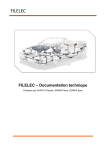 FILELEC – Documentation technique