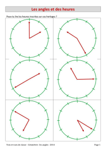 Rangement d`angles : les pentes des toits