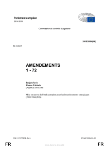 amendements 1