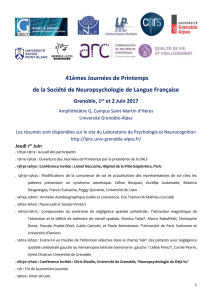 Jeudi 1 er Juin - LPNC - Université Grenoble Alpes