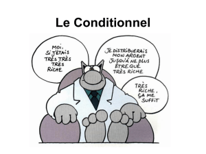 Le conditionnel - bleublancrougeB2