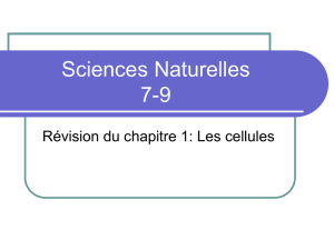 Sciences Naturelles 7-9