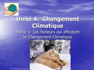 Changement Climatique