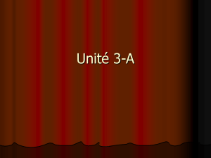 Unité 3-A - Humble ISD