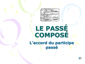 le passé composé - IES Francisco de Goya