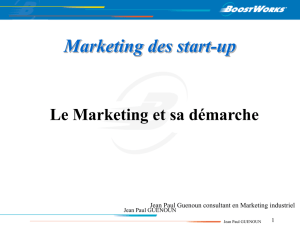Marketing des Start-up