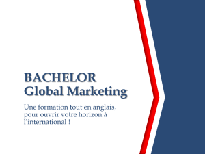 BACHELOR Global Marketing - École Jeanne d`Arc de Mulhouse
