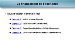 (taux d`inflation). - Sciences économiques et sociales