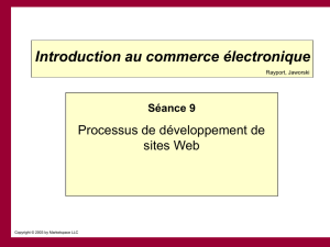 Processus de développement du site Web