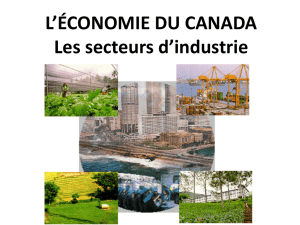 Les industries du secteur primaire