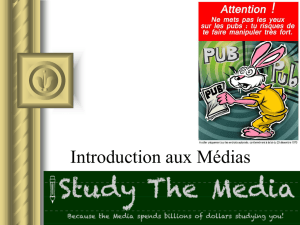 Introduction aux Médias