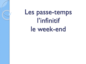 passer le temps? (spend time)