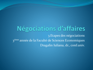 3.Stages of Negotiation