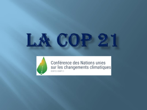 LA COP 21