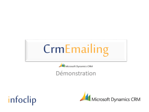 Téléchargez la Démonstration CRM emailing