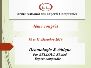 Ordre National des Experts Comptables