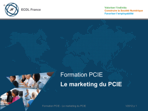 Formation PCIE