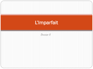 Imparfait - Canalblog