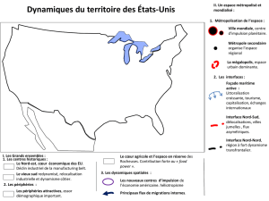 Dynamiques du territoire des États-Unis