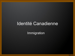 Identité Canadienne - Le site Web de Mme Adey