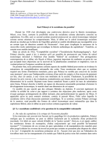 Karl Polanyi et le socialisme du possible