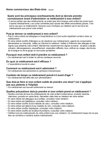 Quand dois-je appeler le médecin de mon enfant?